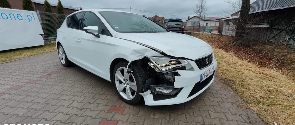 Seat Leon cena 21900 przebieg: 153000, rok produkcji 2013 z Warszawa małe 79